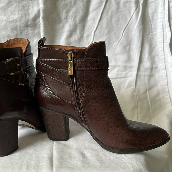 Louise et Cie ankle boots. Burnt Oak brown - Picture 7 of 9